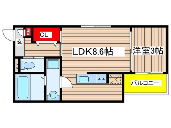 Patina六番町の物件間取画像